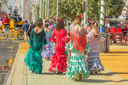 Feria de Abril - Veranstaltung in Andalusien