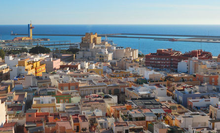 Panorama von Almeria