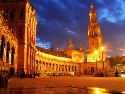 Plaza des Espana in Sevilla