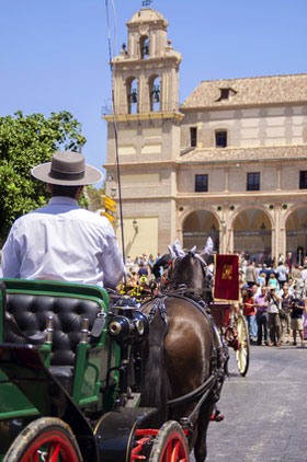 Feria de Agosto - Parade mit Kutsche