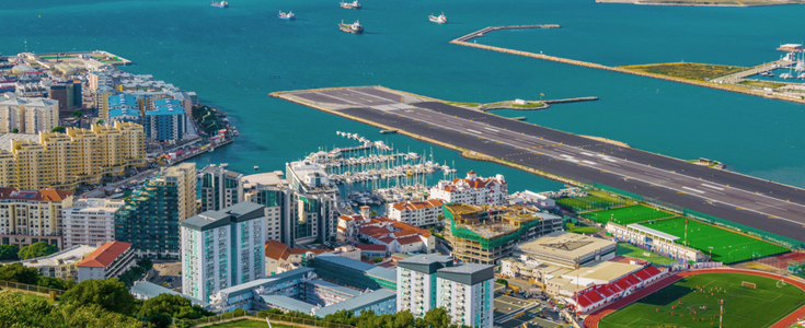 Flughafen von Gibraltar