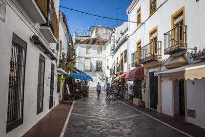 Gasse in Marbella