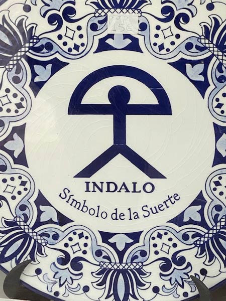 Symbol der Stadt – der Indalo