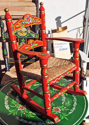 Möbel aus Andalusien - Stuhl
