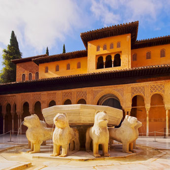 Nasriden Palast in der Alhambra