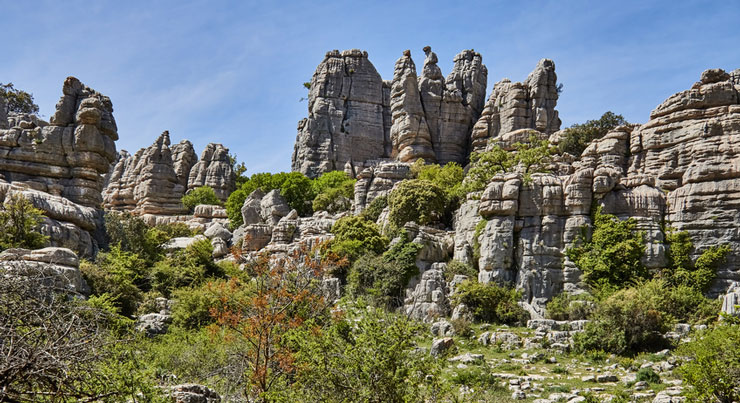 Naturschutzgebiet El Torcal in Malaga