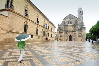 Regentag in Ubeda