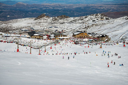 Sierra Nevada im Winter