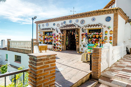 Souvenirshop in Andalusien