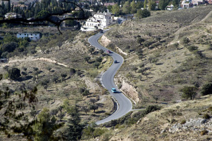 Straße in Andalusien