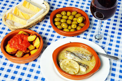 Strandrestaurant in Andalusien